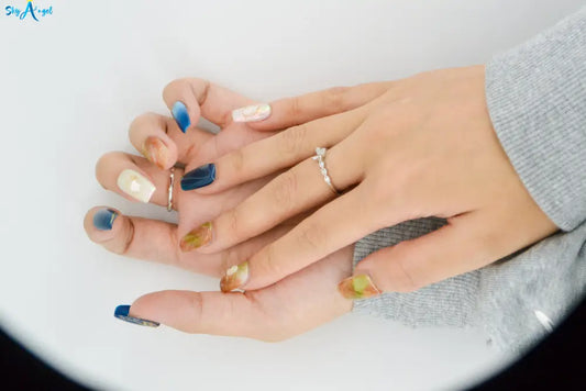 Azure Perfection False Nails